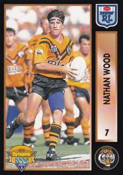 1994 Dynamic Rugby League Series 2 #7 Nathan Wood Front